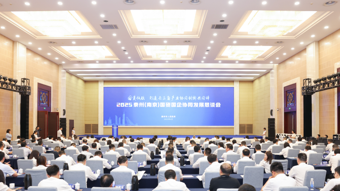 泰州（南京）国资国企协同发展恳谈会举行
